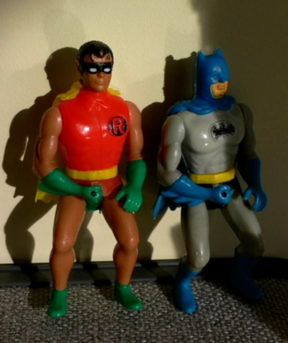 Action figures for This Ain't Batman XXX